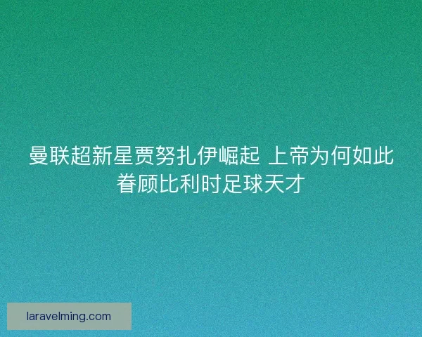 曼联超新星贾努扎伊崛起 上帝为何如此眷顾比利时足球天才